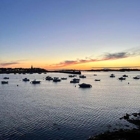 Bel Appartement De Bord De Mer Avec Veranda Roscoff Dış mekan fotoğraf